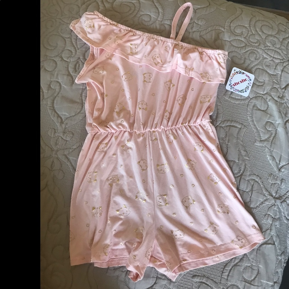 NWT Little Girl’s Shorts Romper